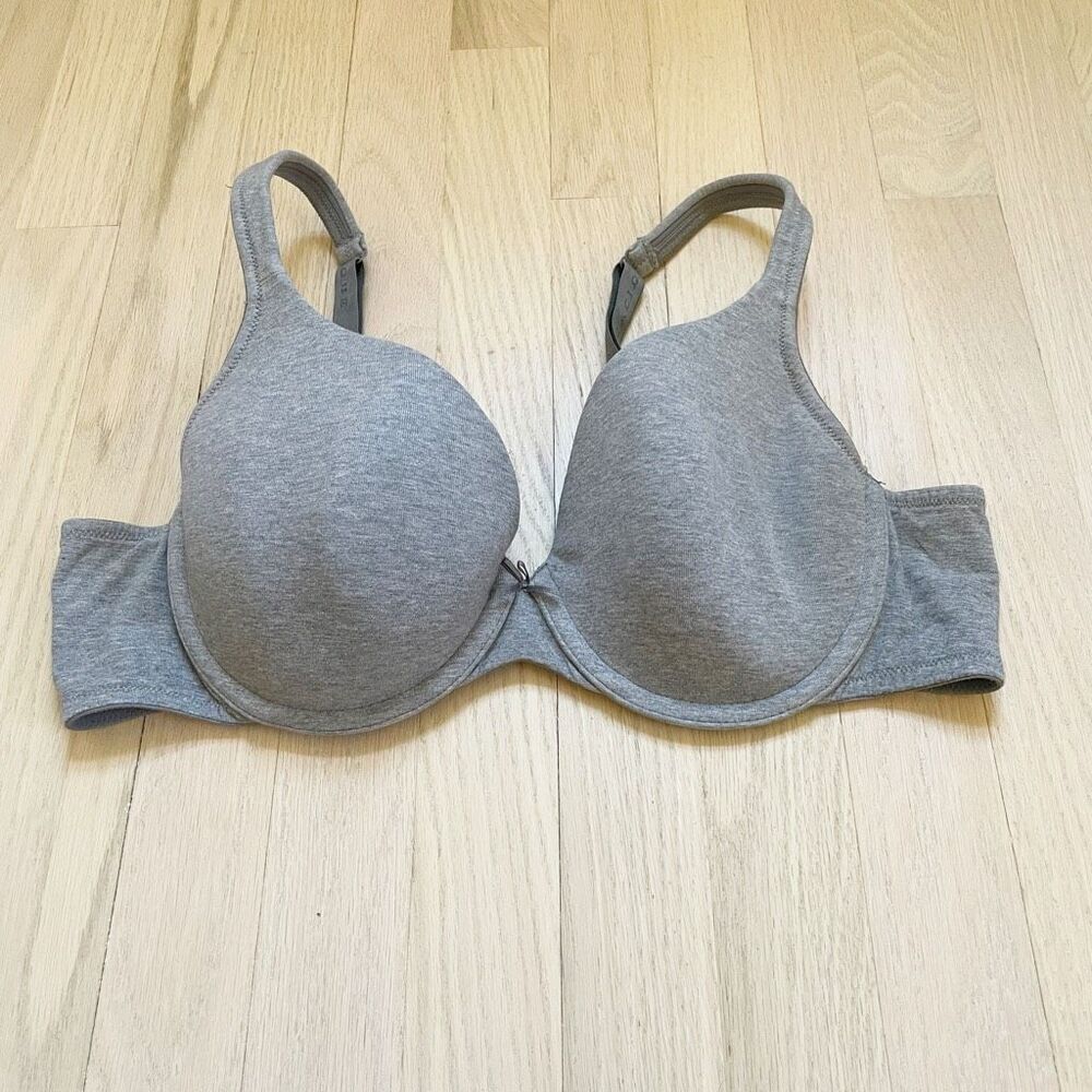 BUY 1 GET 1 FREE cacique 38c gray tshirt bra full coverage slimming smoothing